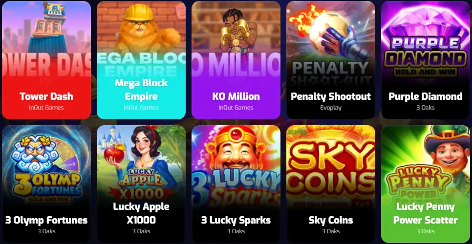 trixino casino newest slots